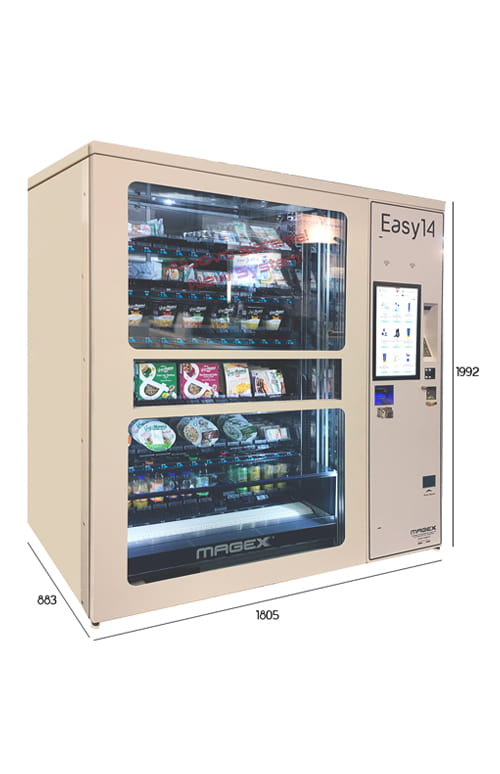 easy 14 magex distributore automatico